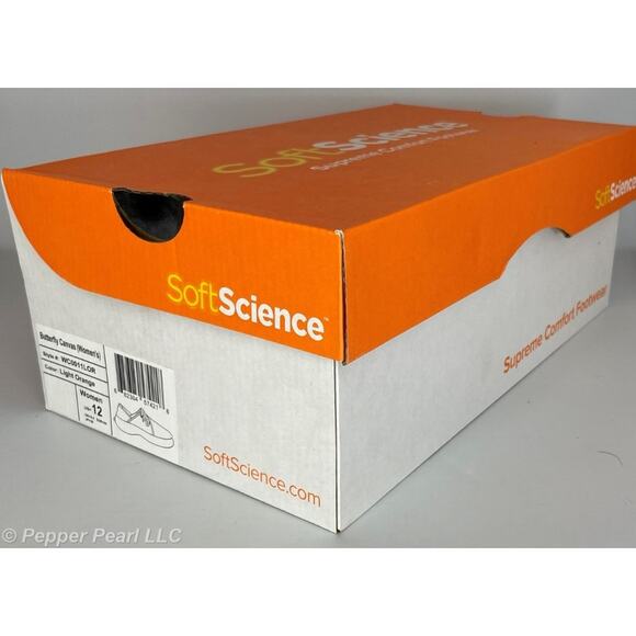 Women's Size 6 Orange Canvas Espadrille Sneaker Comfort Walking Work Casual Shoe - Picture 10 of 11